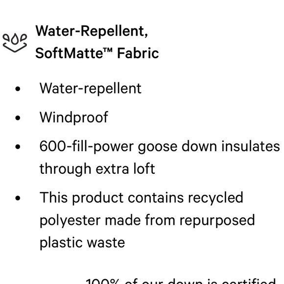 Lululemon wonder puff 600 down-dill long jacket white 2 nwt - Picture 14 of 16